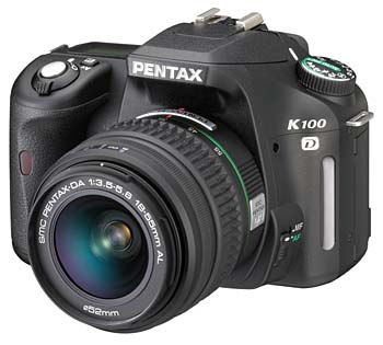 Pentax K100D digital SLR camera