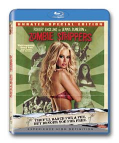Zombie Strippers Blu-ray cover