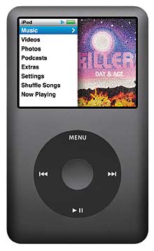 The current iPod Classic (6th Gen)