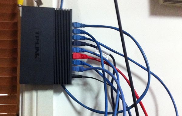Home Entertainment Network Switch