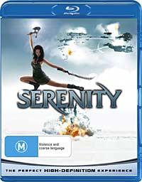 Serenity Blu-ray cover