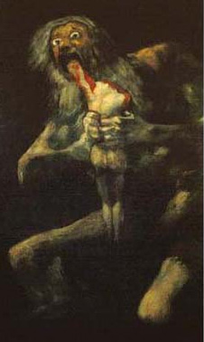 Goya's 'Saturn Devouring His Son'